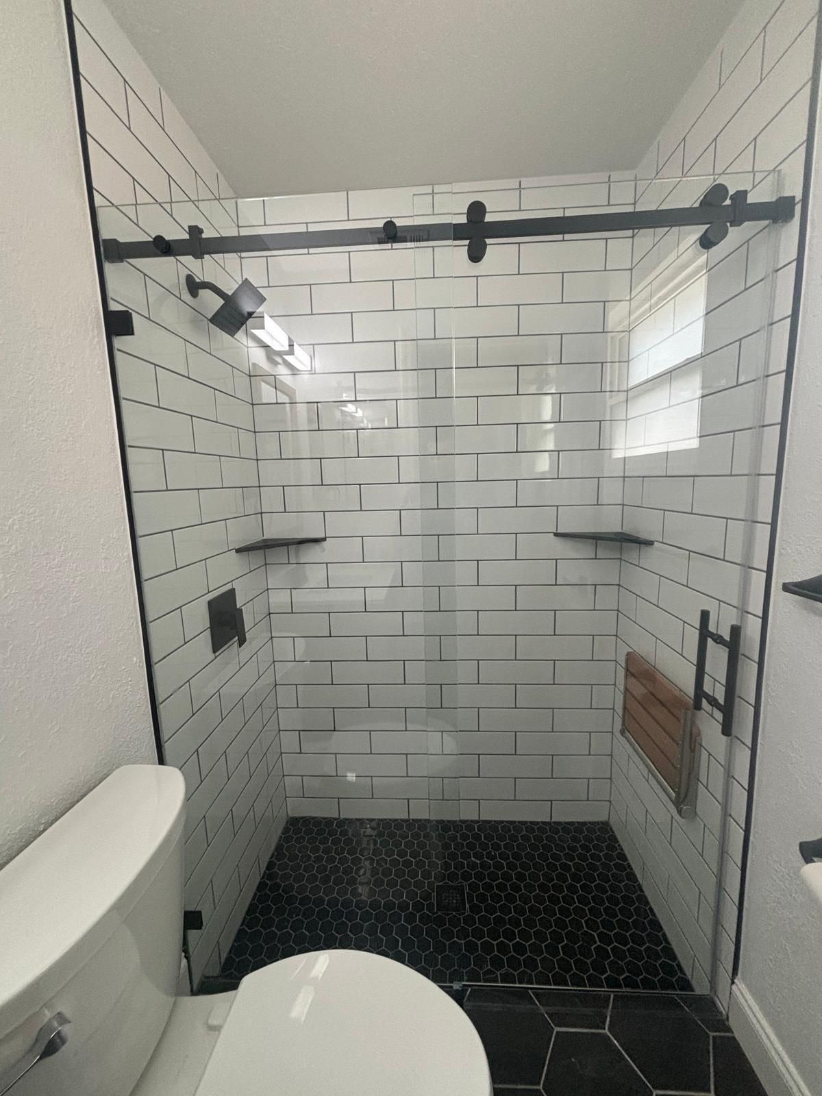 Frameless Sliding Shower Door - Serenity Style